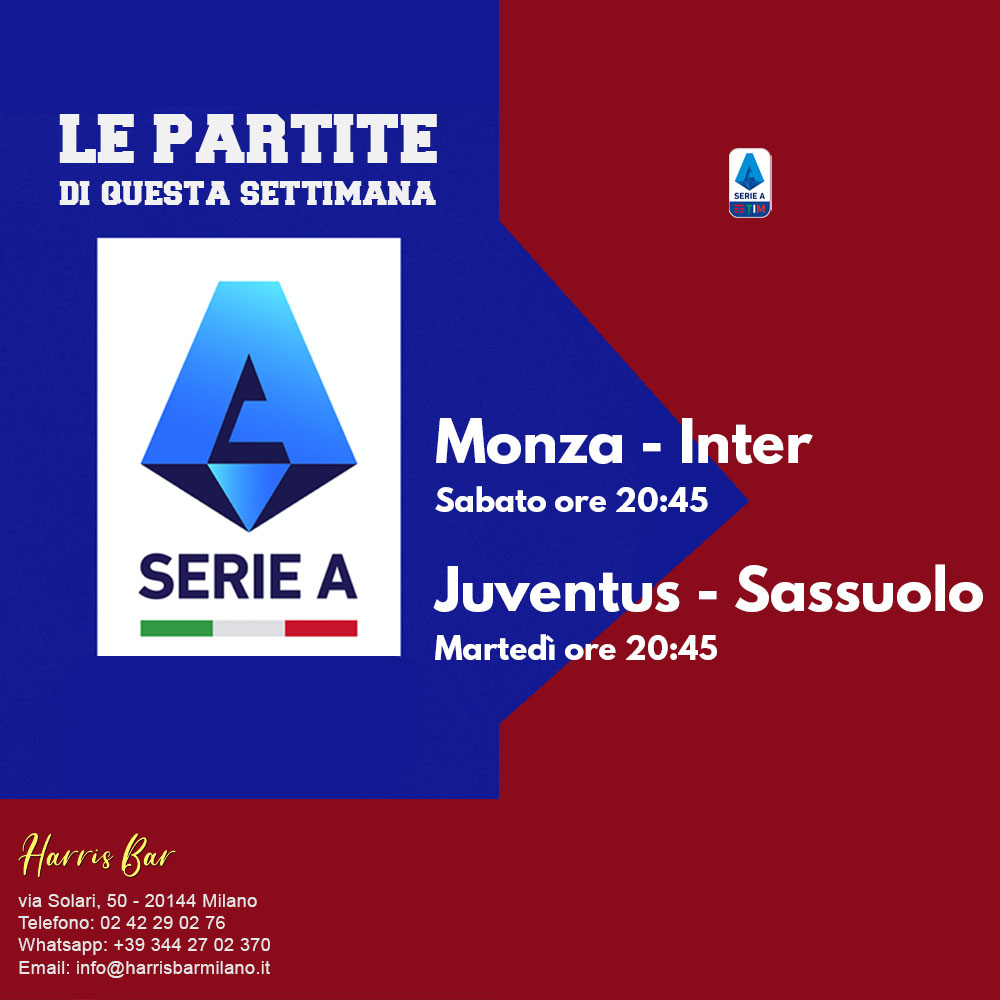Harris Bar Milano | Pub, Locale, Partite di Calcio Serie A | Calcio in diretta Milano Champions League, Serie A, Giornata 20