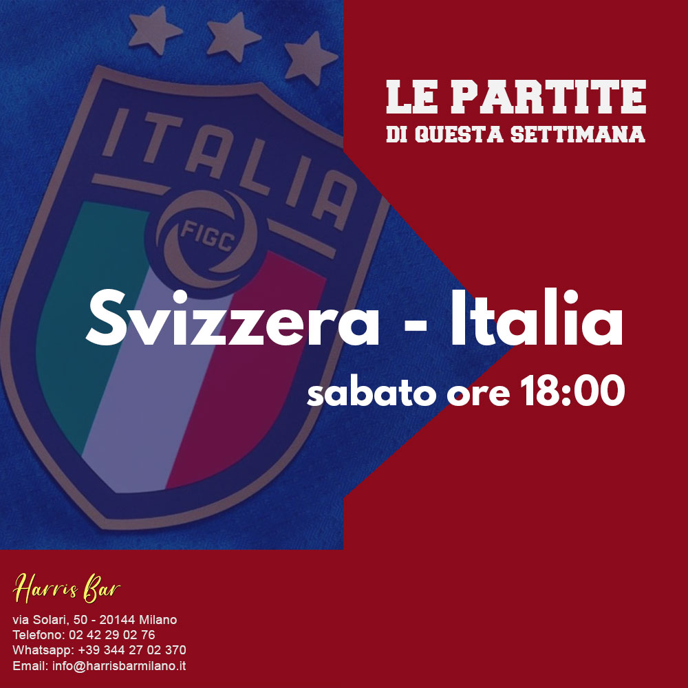 Calcio in diretta a Milano | Euro 2024 Svizzera vs Ialia